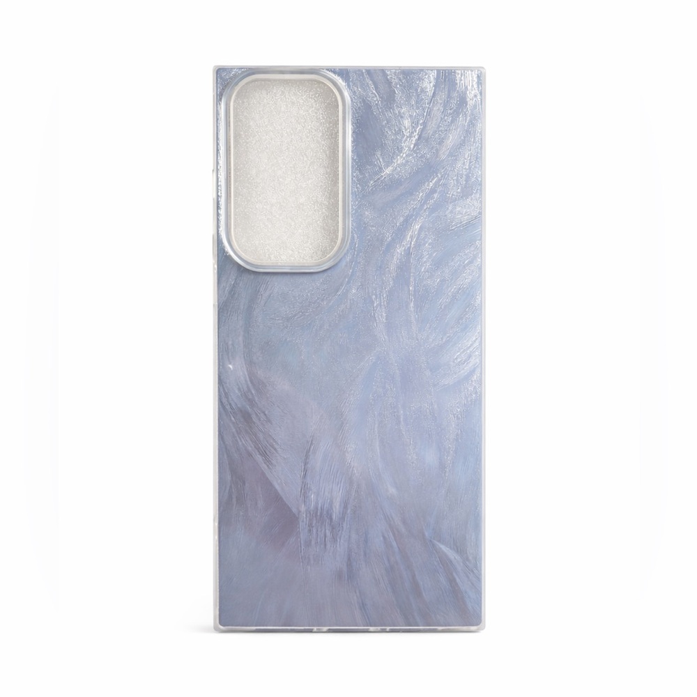 Samsung Galax Phone Case Laser Feather Transparent